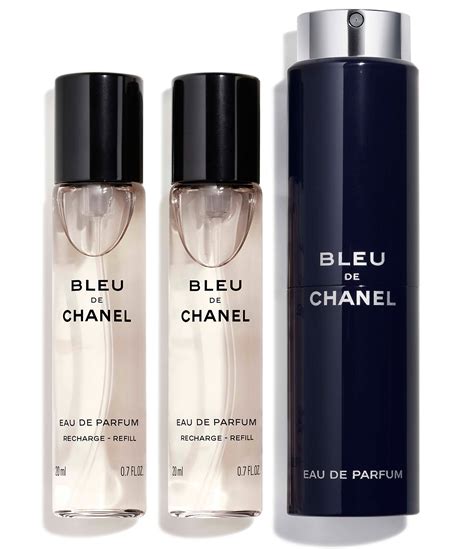 is bleu de chanel refillable|bleu de chanel travel refill.